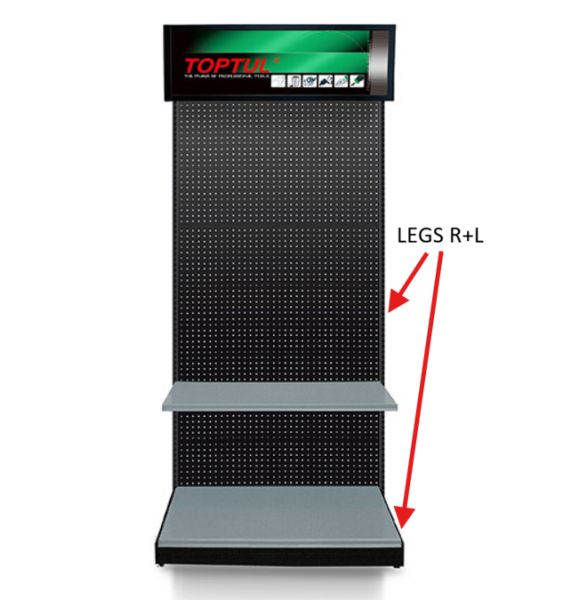 Radioničke police TOPTUL TDAE2100