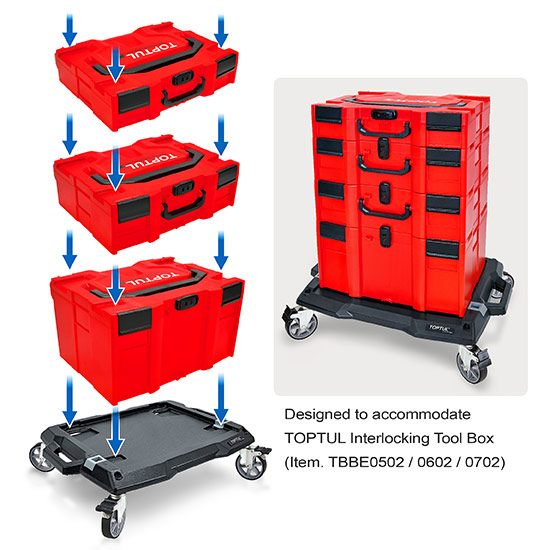 Platforma za kofere za alat TOPTUL TCCC0107